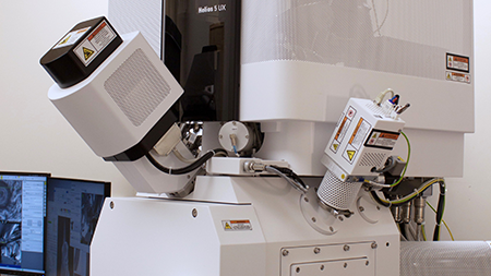 FIB thermo fisher helios 5 ux