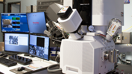 PFIB thermo fisher helios 5 hydra cx
